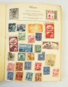 Nailson stamp album of worldwide stamps including China