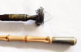 Royal Flying Corp swagger stick and a rifle cleaning rod