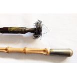 Royal Flying Corp swagger stick and a rifle cleaning rod