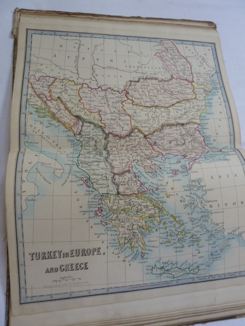 Cruchley's Family Atlas, Sheriff's Illustrated Route Charts for Egypt, Aiden and Australia, - Image 5 of 11