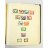 New Age stamp album including King George VI commonwealth used, some mint