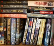 Quantity of modern first editions including Richard Adams, Ruth Rendell, William Boyd, Patrick