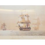 After Derek G M Gardner  Limited edition nautical colour print  "Orion", 275/750, bearing