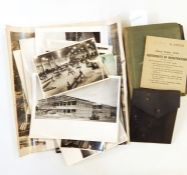 Collection of post-war Dowty Rotol factory photographs and a postcard album