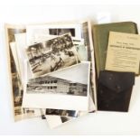 Collection of post-war Dowty Rotol factory photographs and a postcard album