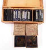 Collection of Lantern slides - boxed Lithographic slides - John Gilpin, Albemarle Series 'Pickwick',