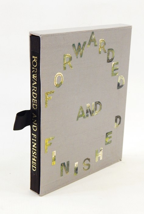 Fine Binding: Heather Pullin "Forwarded and Finished - an amusement concerning bookbinders", - Image 2 of 4