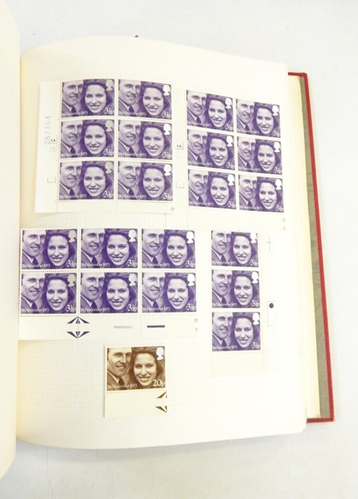 11 files of GB specialised booklets, postage covers, various GB 1946 with sheet numbers, etc