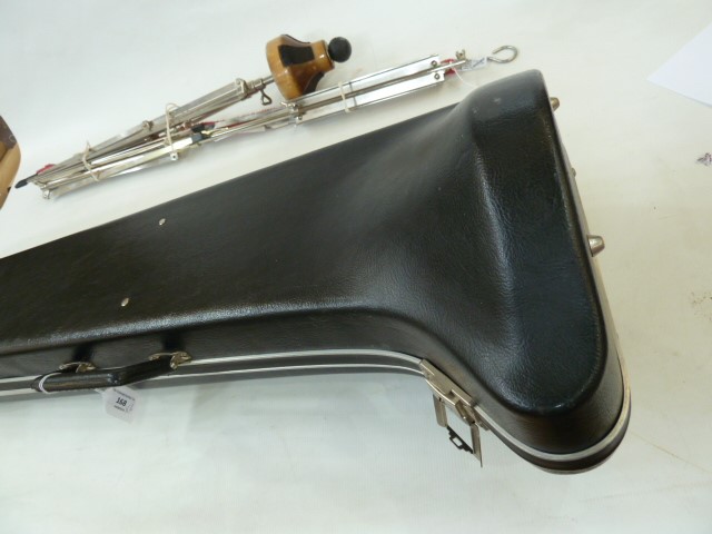 Trombone by Boosey & Hawkes, in fitted case with music stand, mute and accessories - Image 3 of 3