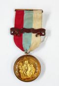 Masonic interest, Masonic colour medal instituted by HRH Augustus Fred - Duke of Sussex, M.W.