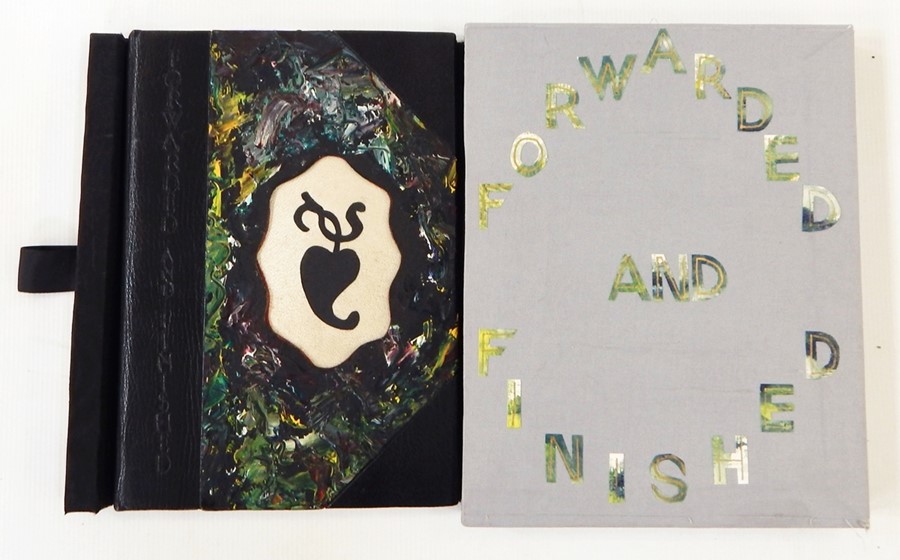 Fine Binding: Heather Pullin "Forwarded and Finished - an amusement concerning bookbinders",