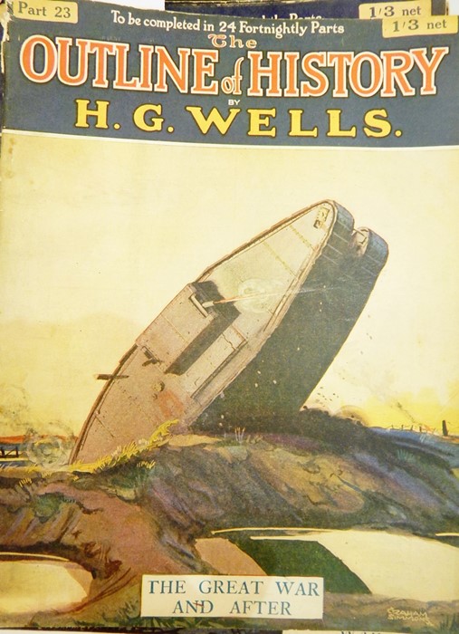 Wells, H G Large collection of books including:-  "Mr Blettsworthy on Rampole Island", Ernest Benn