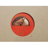 Six boxes of 12" gramophone records, principally opera, to include HMV red label and others