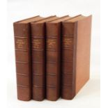 Freytag II, G W  "Lexicon Arabico - Latinum ...", 4 vols, publ 1830, 2 bkpls inside front board,