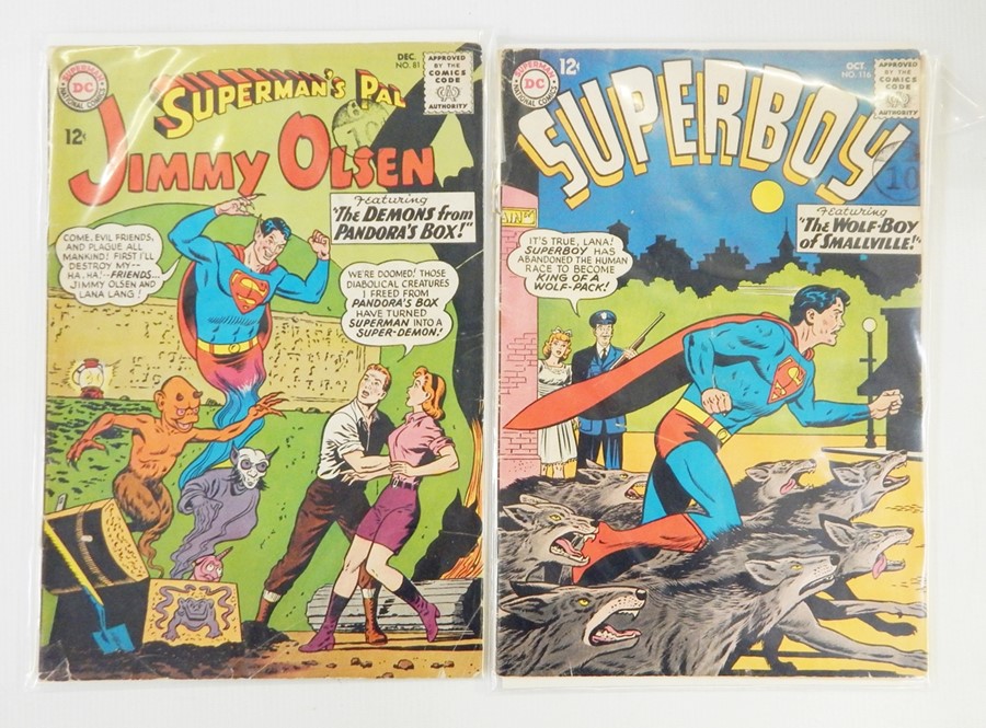 Seventeen Silver Age Comics (UK price stamps to front covers): [Australian] Superman 86  - 1956 (The - Image 5 of 9