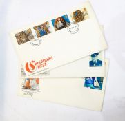 Collection of GB First Day Covers,  part sheet traffic light blocks, mint, stuck down etc. 1967 10/-