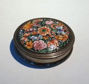 Dutch silver box, early 18th century, with Amsterd