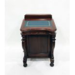 20th century mahogany davenport desk