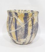 Large studio pottery jardiniere by Carolyn Genders