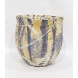 Large studio pottery jardiniere by Carolyn Genders