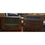 Two vintage radios, one Fen Man II and a Murphy radio, both wooden cased (2)