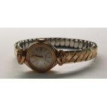Lady's 9ct Rotary wristwatch with expanding bracelet