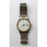 Gent's Omega Seamaster quartz wristwatch, no.1430 to reverse