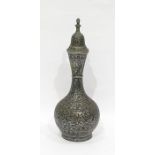 Antique Indo-Persian silver-coloured metal and bla