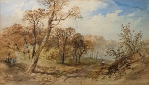 Cornelius Pearson (1805-1891) Two watercolours Fig