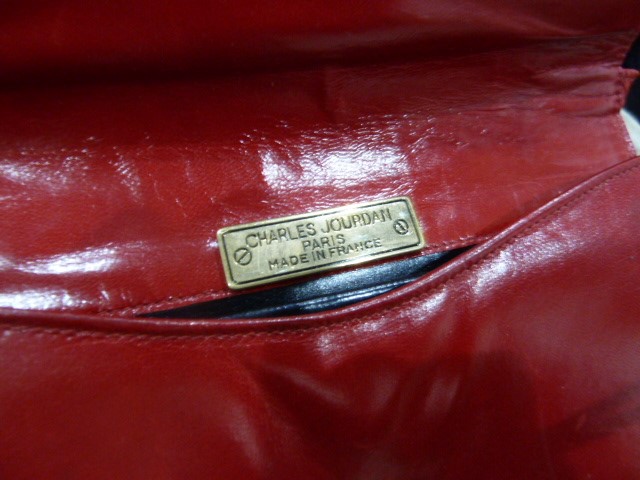 Quantity of vintage handbags, a bar set with ice b - Image 3 of 6