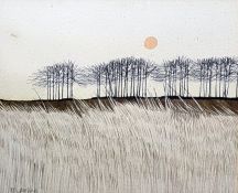 After Jan King Limited edition print 141/280 'Moon