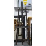 Adjustable artist's easel