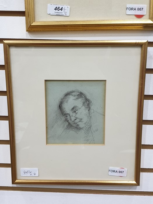 19th century English school  Pencil study Spectacl - Image 6 of 6
