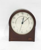 Junghans Mega radio controlled mantel clock with Arabic numerals to the dial