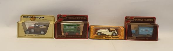 Box of Matchbox Models of YesteryearCondition ReportThe lot contains more than just the 4 shown, see