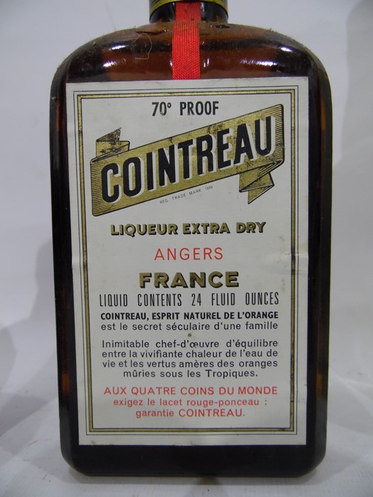 Courvoisier cognac, Booth's dry gin, Drambuie, Cointreau and another bottle Cointreau (5) - Image 2 of 3