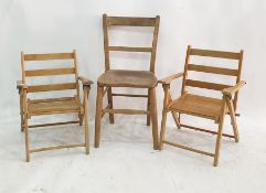 Three child's chairs (3)