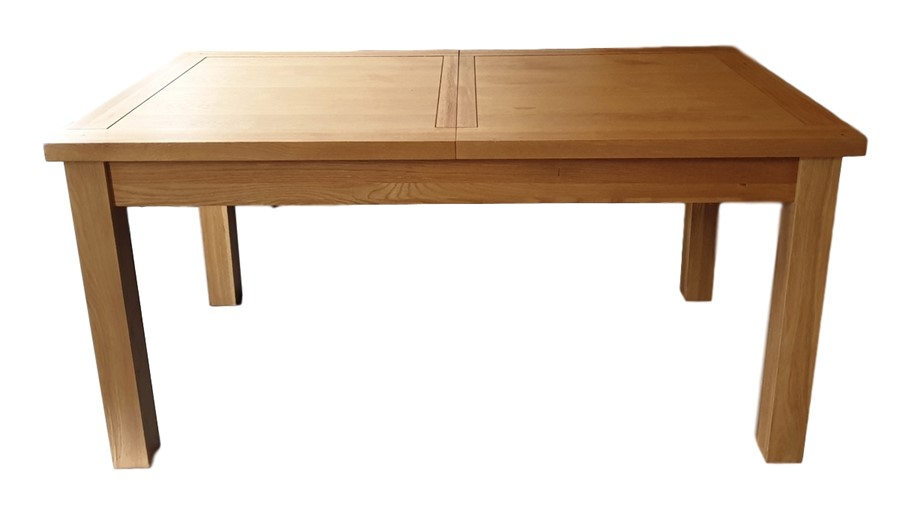 Modern Oak Furniture Land oak extending dining tab