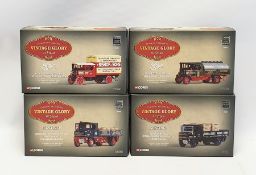 Collection of Corgi vintage Glory of Steam to include ' Foden Flatbed steamer with "liftvan" -