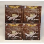 4 Boxed Corgi Aviation Archive diecast models to include 'Lockheed Constellation KLM', 'Lockheed