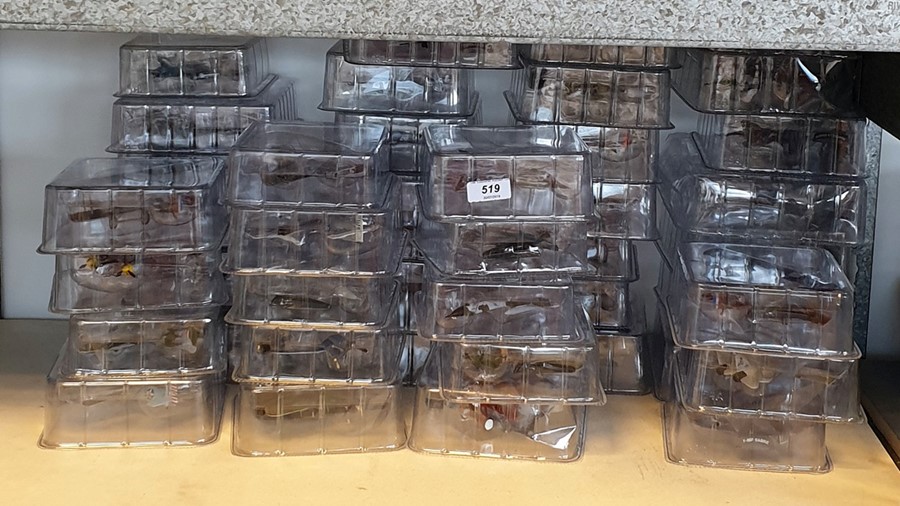 Collection of model airplanes in plastic boxes - Image 2 of 2