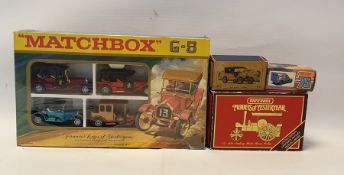 Collection of Matchbox diecast to include 'Models of Yesteryear Y-1 1911 Model 'T' Ford', ' Matchbox