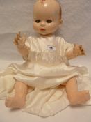 A 1940's/50's composite baby doll