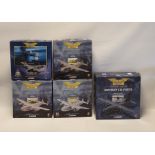 5 Boxed Corgi Aviation Archive diecast models to include 'Avro York - RAF', 'Avro York RAF kings