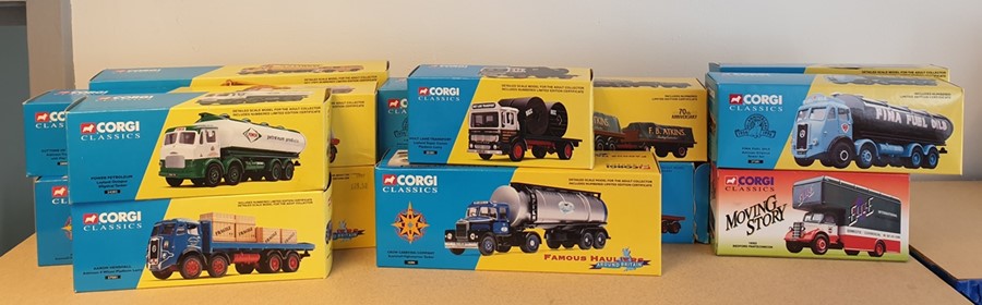 Collection of Corgi Classics to include 'Famous Haulers around Britain 16304 Crow carrying company - Image 2 of 2