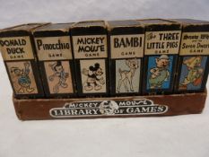 Mickey Mouse library of games in six volumes