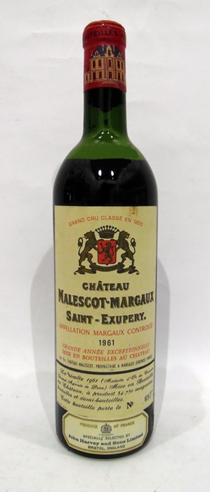 1961 Chateau Malescot Margaux Saint Exupery