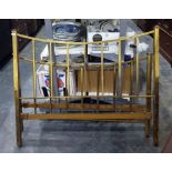 19th century brass bed frame