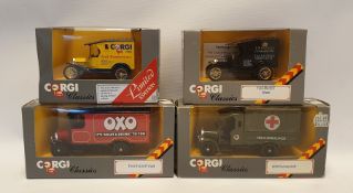 22 Boxed Corgi classic models to include 'Bedford CA', 'Ford Model T tanker', etc