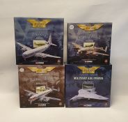 4 Boxed Corgi Aviation Archive diecast models to include 'Boeing C-97G - Delaware Air Guard', '